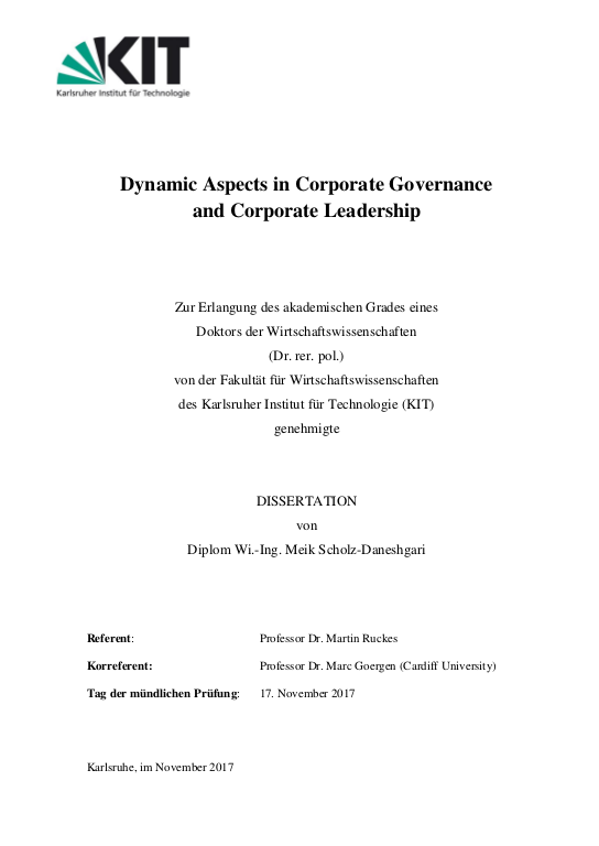 Cover der Publikation