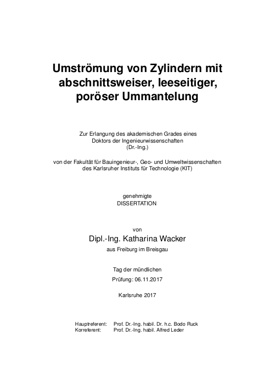 Cover der Publikation