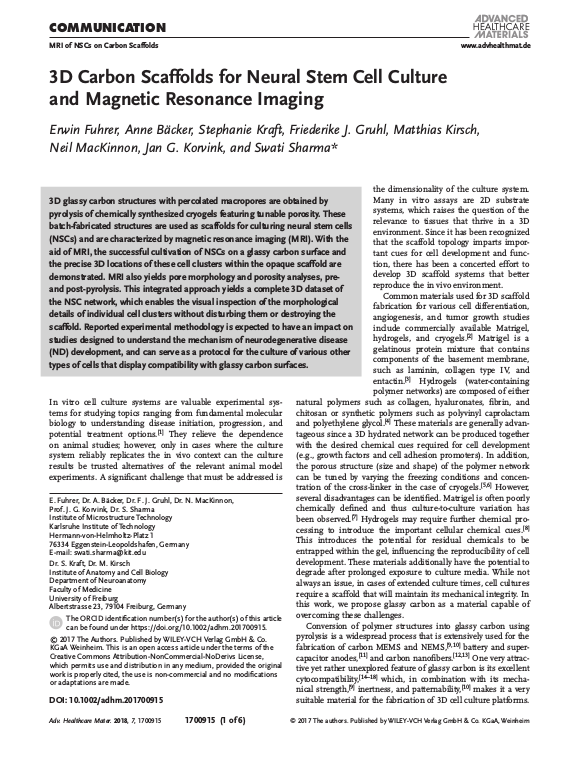 Cover der Publikation