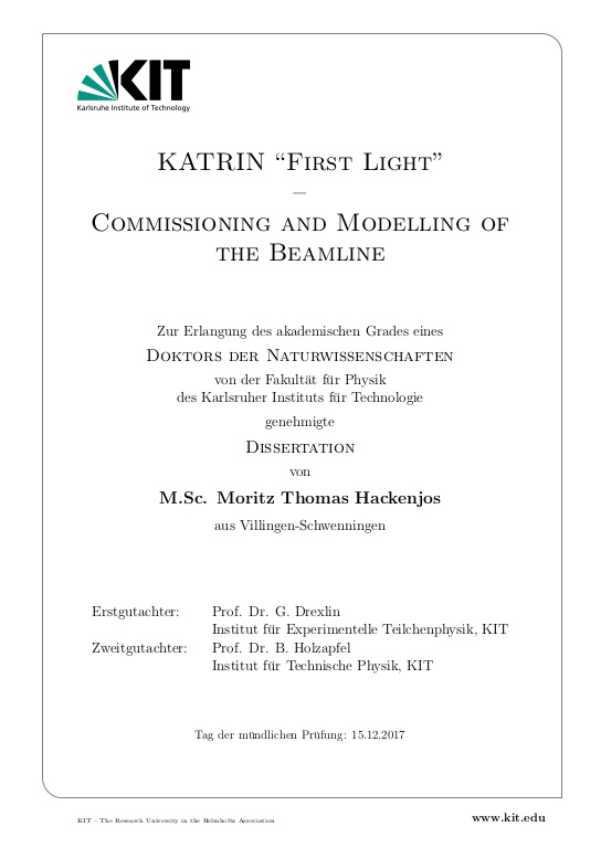 Cover der Publikation