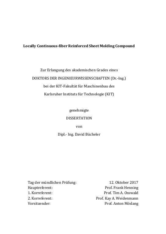 Cover der Publikation