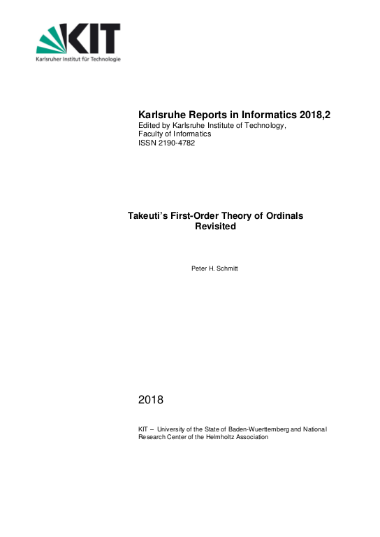 Cover der Publikation