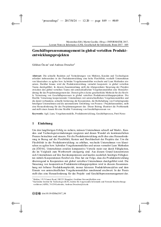 Cover der Publikation