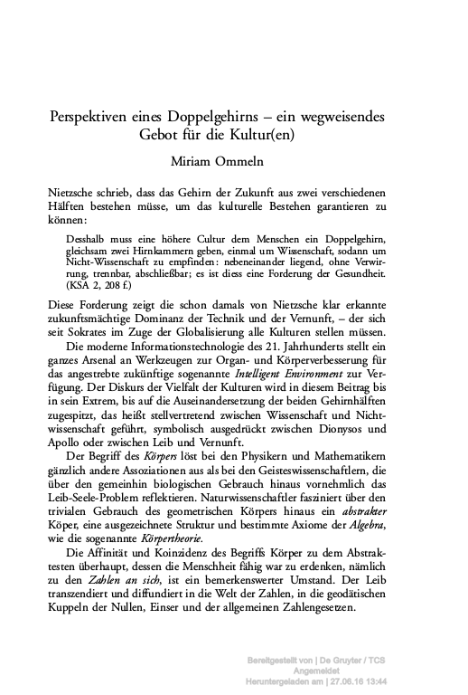 Cover der Publikation