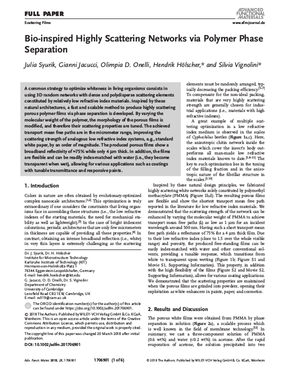 Cover der Publikation