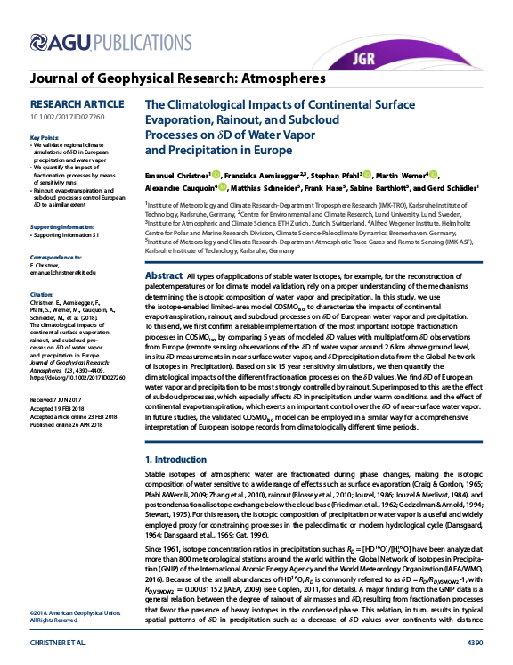 Cover der Publikation