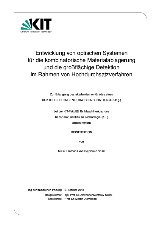 Cover der Publikation