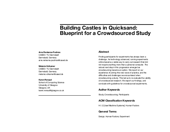 Cover der Publikation