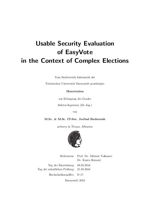 Cover der Publikation