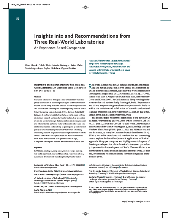 Cover der Publikation