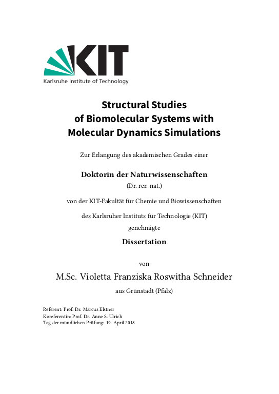 Cover der Publikation