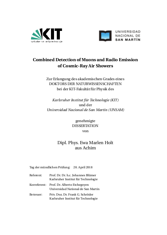 Cover der Publikation