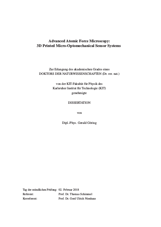 Cover der Publikation