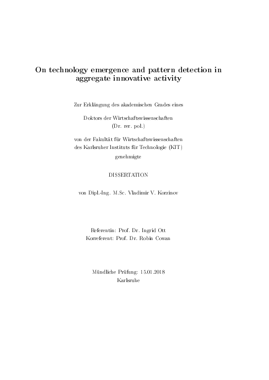 Cover der Publikation