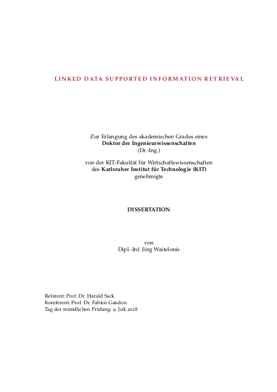 Cover der Publikation