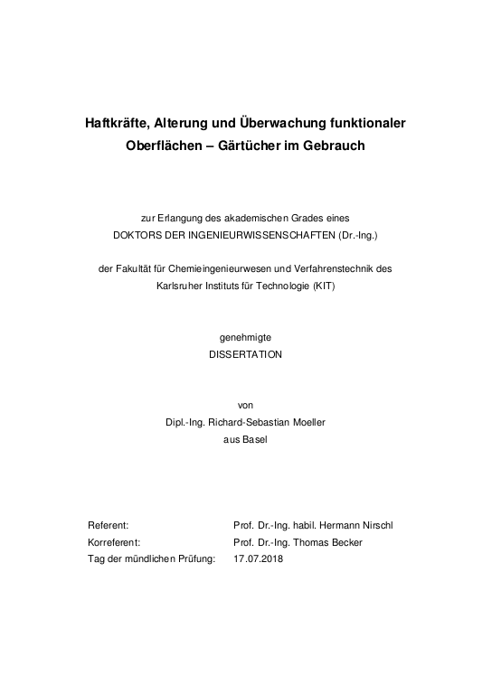 Cover der Publikation