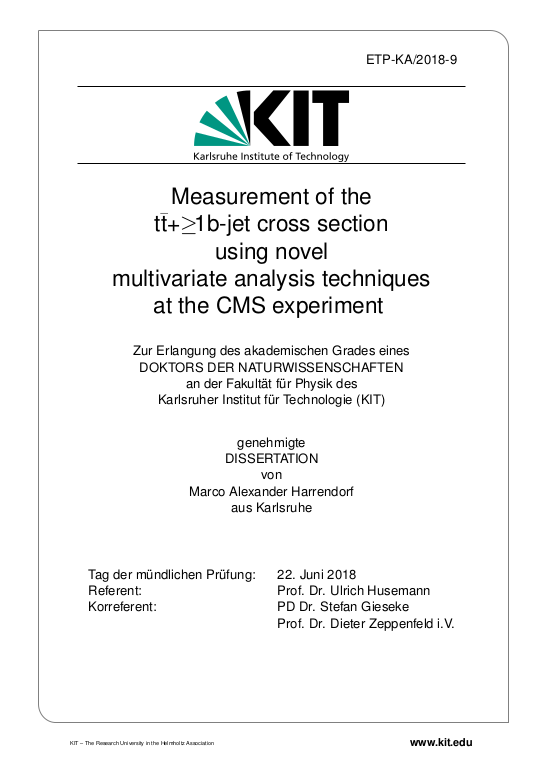 Cover der Publikation