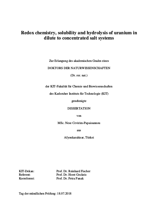 Cover der Publikation