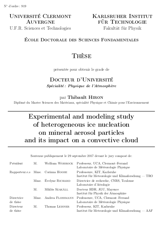 Cover der Publikation