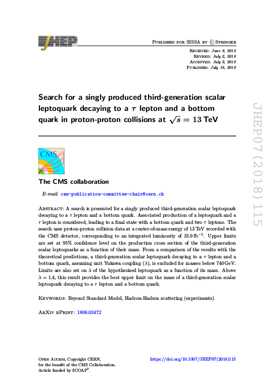 Cover der Publikation