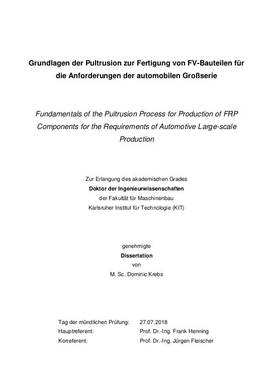 Cover der Publikation