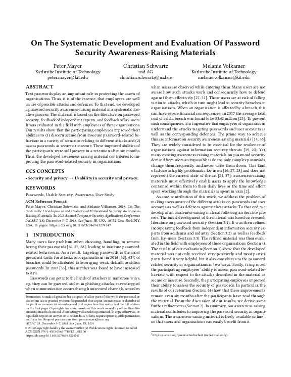 Cover der Publikation