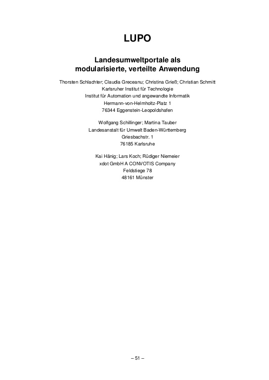 Cover der Publikation