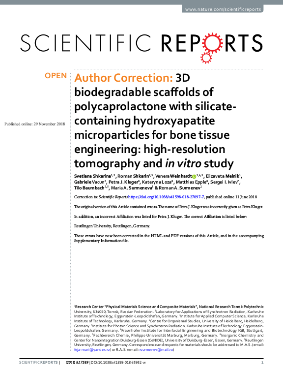 Cover der Publikation