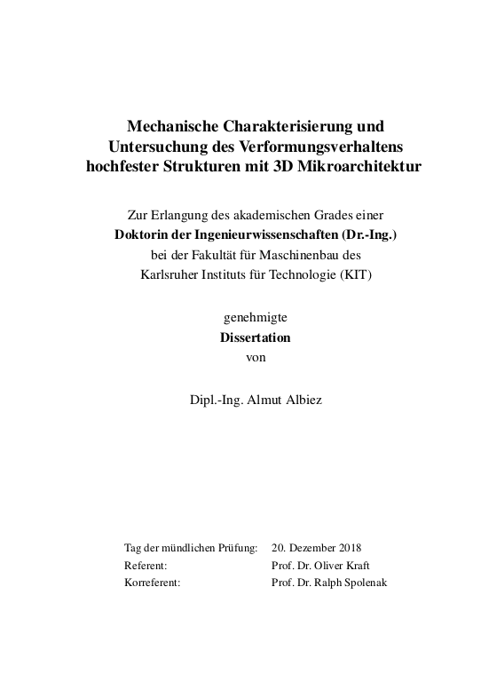 Cover der Publikation