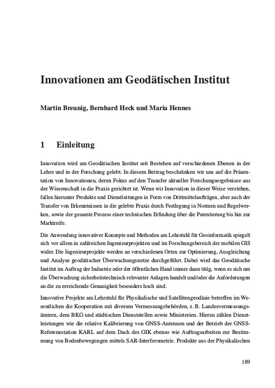 Cover der Publikation