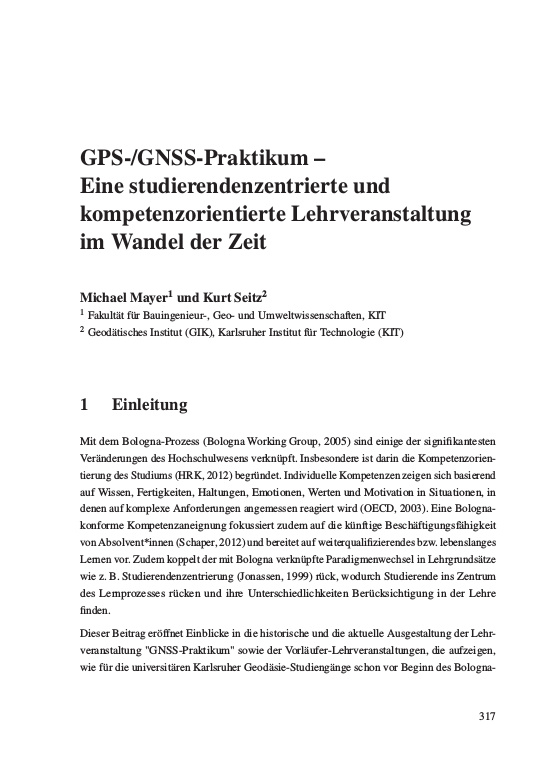 Cover der Publikation