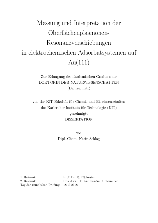 Cover der Publikation