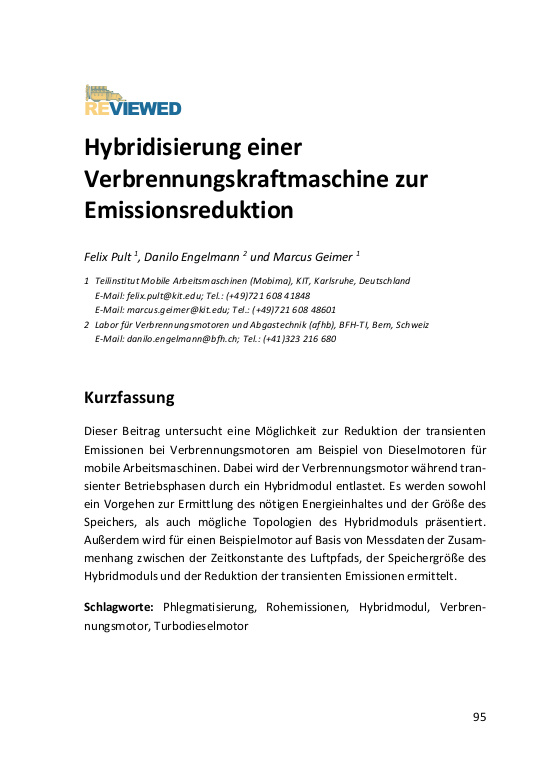 Cover der Publikation