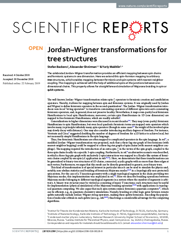 Cover der Publikation