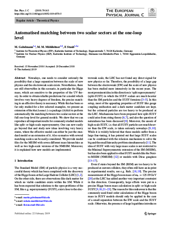 Cover der Publikation