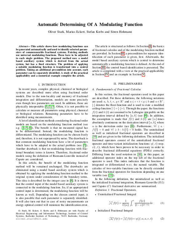 Cover der Publikation