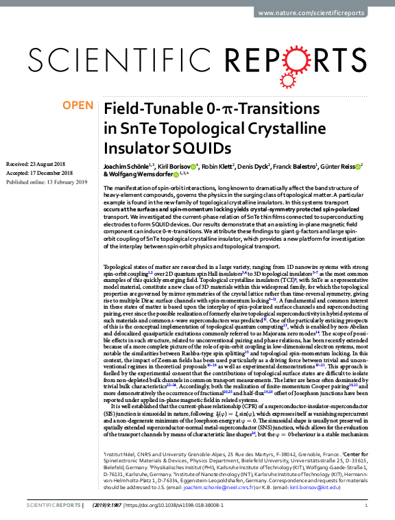 Cover der Publikation