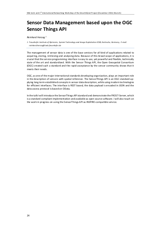 Cover der Publikation