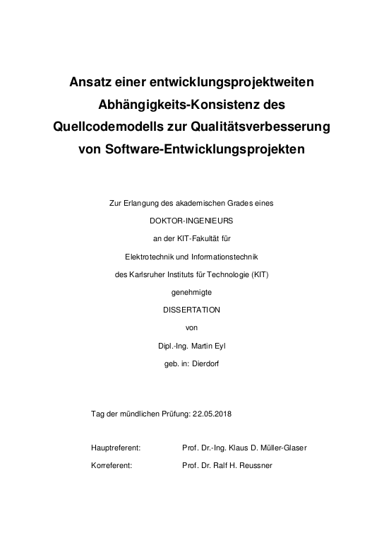 Cover der Publikation