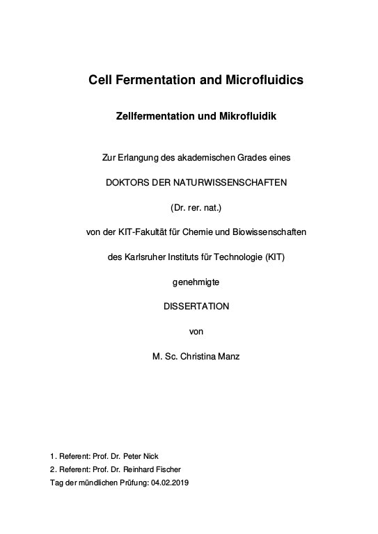 Cover der Publikation