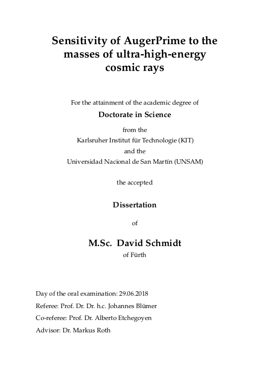 Cover der Publikation