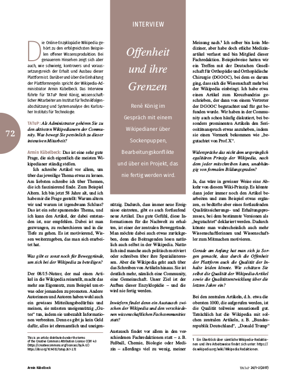 Cover der Publikation