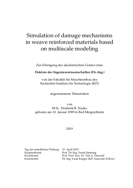 Cover der Publikation