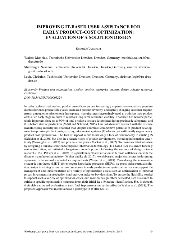 Cover der Publikation