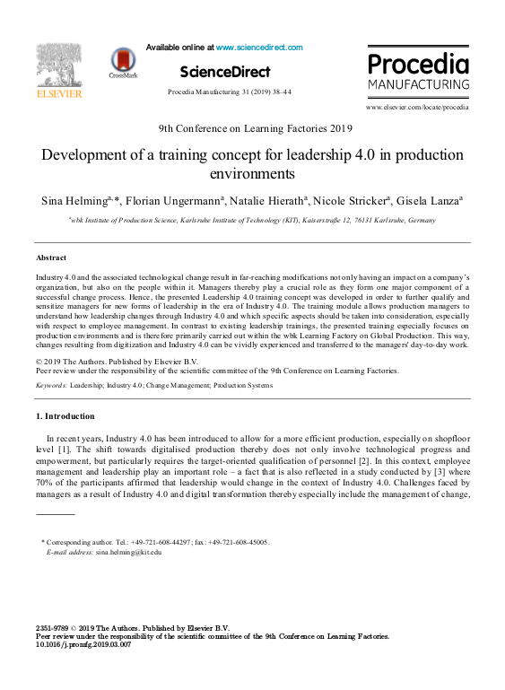 Cover der Publikation