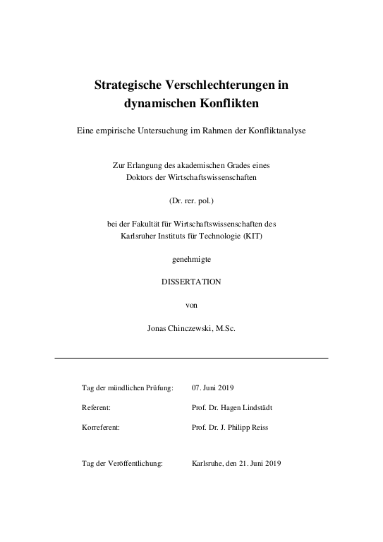 Cover der Publikation