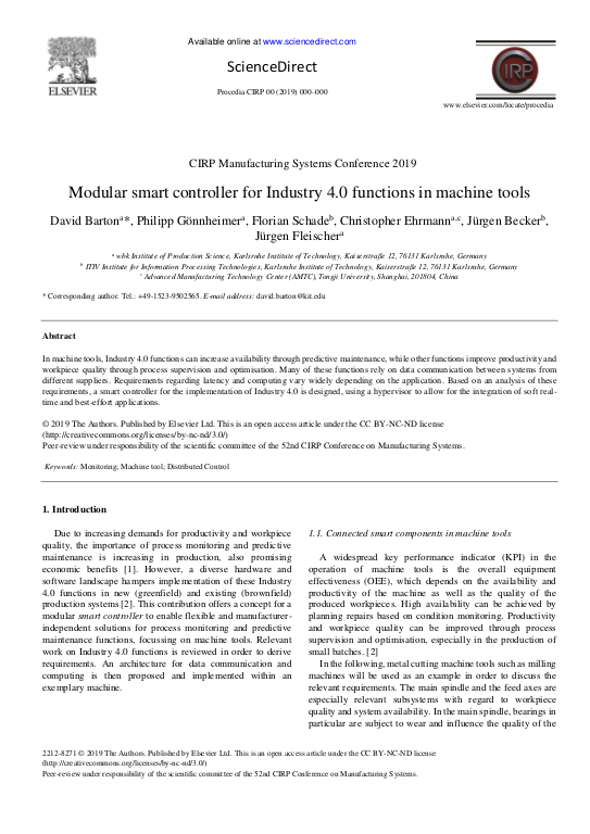 Cover der Publikation