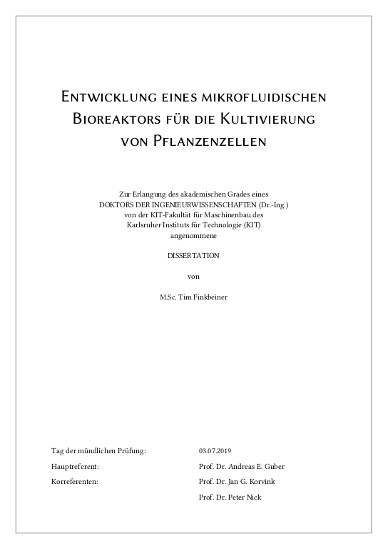 Cover der Publikation