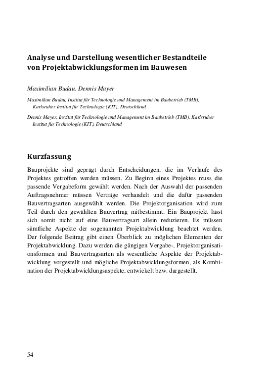 Cover der Publikation