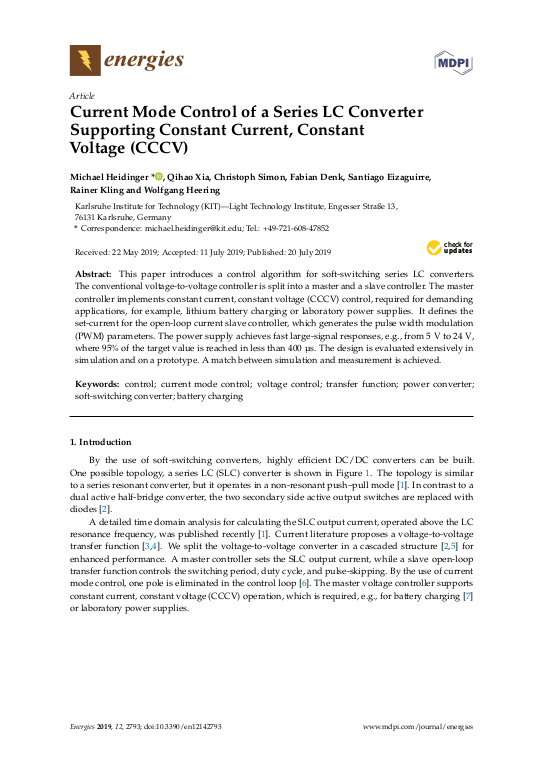 Cover der Publikation